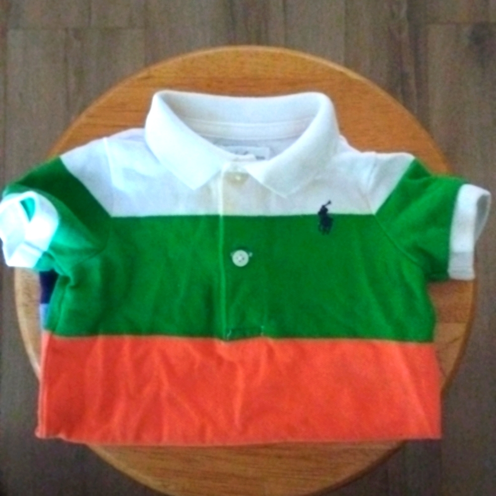 Ralph Lauren Boys Infant Rumper